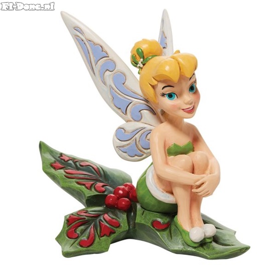 Peter Pan- Tinkerbell Sitting on Holly