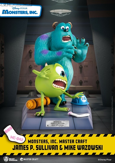 Monsters Inc.- James P. Sullivan & Mike Wazowski