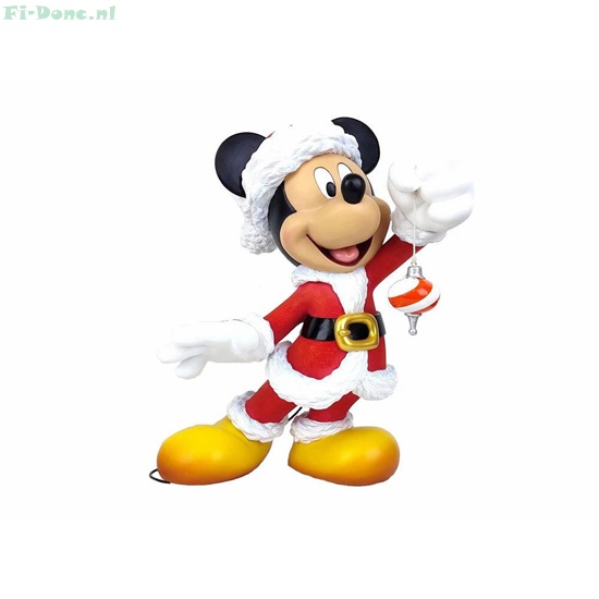 Mickey Mouse Kerstman Beeld