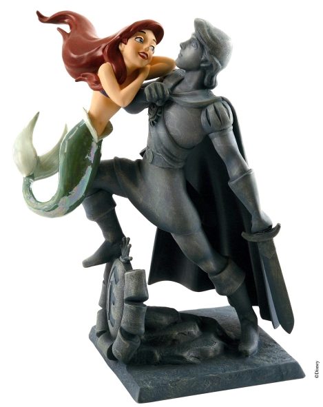 WDCC Little Mermaid- Ariel w. Statue of Eric