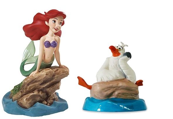 WDCC Little Mermaid- Ariel & Scuttle